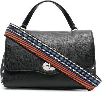 Zanellato Black Positano small satchel bag