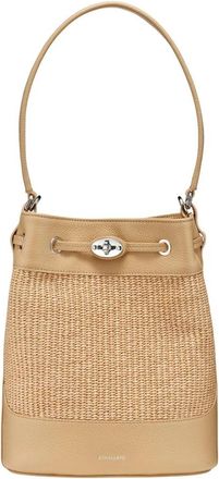 Zanellato Monda Musiva Kleine Tas - Dames - Schoudertassen - Beige - ONE Size - Katoen - Tassen