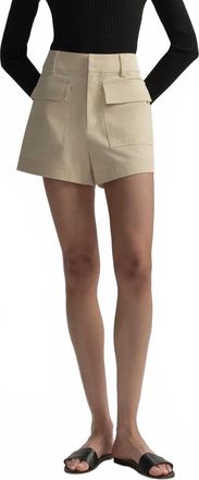 A.L.C. Oakley Short In Crema Dolce