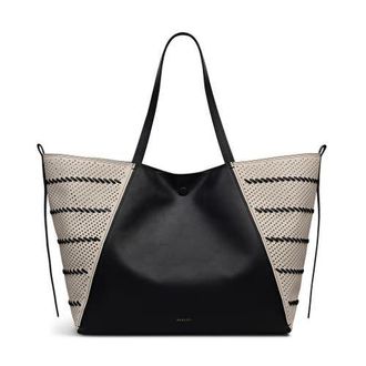 Radley London The Delphine - Perforated Extra Large Open Top Tote Bag in Black at Nordstrom, Size X-Large