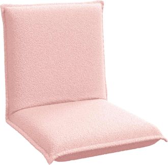vidaXL Sill&oacute;n Ajustable Rosa Tela De Oveja Vidaxl