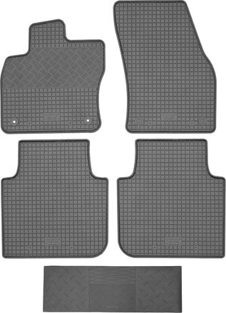 OEM Alfombrillas Rigum 904055 + Funda 900101 - Volkswagen Tiguan Allspace Suv A Partir De 2017, Reposapi&eacute;s Av2, Delantero - Instaladas