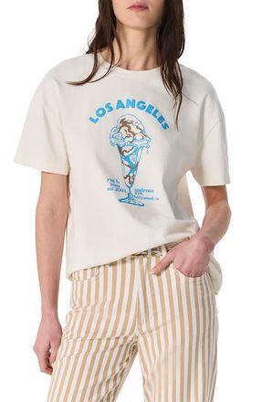 Rag & Bone Los Angeles Ice Cream Cotton Graphic T-Shirt in Chalk at Nordstrom, Size X-Small