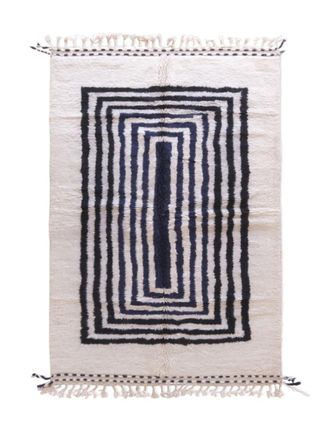 AFK Living Alfombra bereber elegante y moderna lana 175 x 268 cm