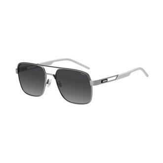HUGO BOSS HG 1384/S Zonnebril - Heren - Accessoires - Grijs - Maat: 57 MM