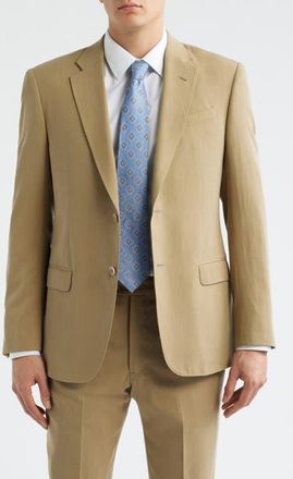 Emporio Armani Tan Suit Jacket at Nordstrom, Size 40 Us