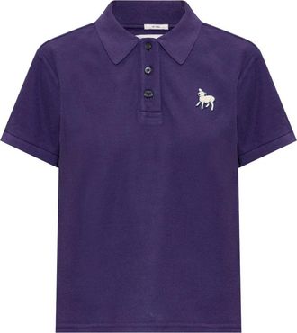 Mother Camiseta Polo - Tops - Mujer - P&uacute;rpura - XS