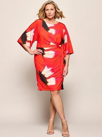 Mart Visser Milan Print Jurk Rood / Multi Maxi