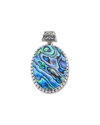 Samuel B. Silver Abalone Dot Necklace