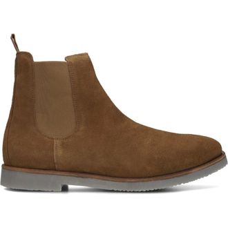 Stefano Lauran Schoenen, Heren, Bruin, 45 EU, Su&egrave;de, Heren Chelsea Su&egrave;de Laarzen