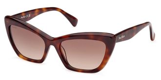 Max Mara MM0063 LOGO14 52F Womens Sunglasses Tortoiseshell Size 57