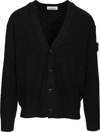 Stone Island V-Neck Cardigan