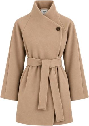 Marella Abrigo Emmleccio - Coats - Mujer - Beige - 2XS