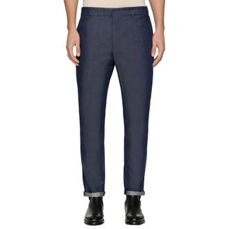 Dondup Slim-fit Trousers, male, Blue, Size: W31 Joe Carrot Trousers