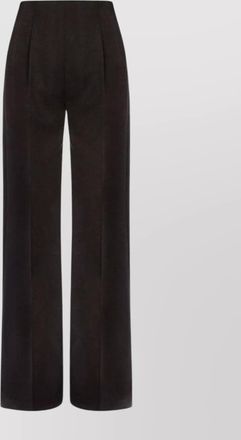 Alberta Ferretti high waist wide leg trousers with pockets