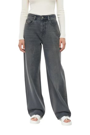 Diesel Grey Low Rise Jeans