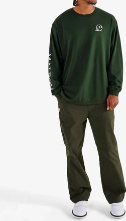 Malbon Golf Foraging Pant In Dark Cavern