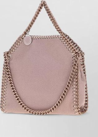 Stella McCartney falabella mini chain-trim clutch bag