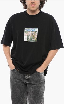 1989 STUDIO Printed NSYNC ALBUM Crewneck T-Shirt size 3xl