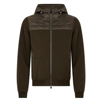 Moorer Jody Puffer Jacket - Heren - Vesten met rits - Bruin - M - Katoen - Hoodies & sweatvesten
