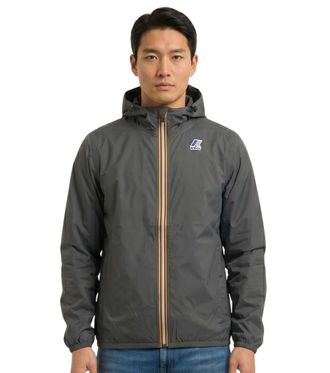 K-Way Dark Grey Hood Jacket