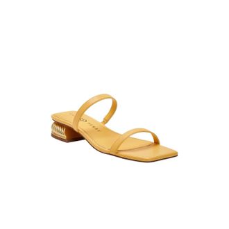 Katy Perry Womens Framing Low Heel Sandal In Pineapple