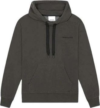 Isabel Marant Katoenen Hoodie met Kangoeroezak - Heren - Hoodies - Zwart - S - Katoen - Hoodies & sweatvesten