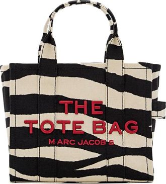 Marc Jacobs Tote Bags, female, Multicolor, Size: ONE SIZE The Zebra Small Tote