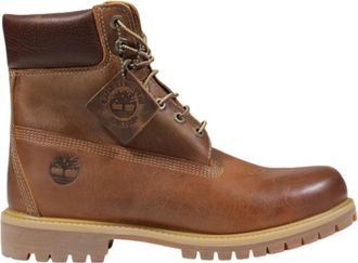 Timberland Leren Herenschoenen Herfst/Winter Collectie - Heren - Veterlaarzen - Bruin - 44 EU - Leer - Schoenen