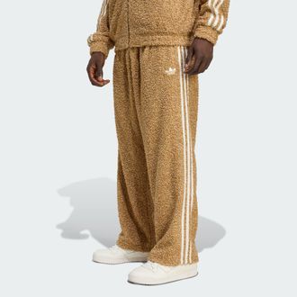 adidas Originals Mens BOUCLE FIREBIRD TRACKPANT - Brown - Size 2XL