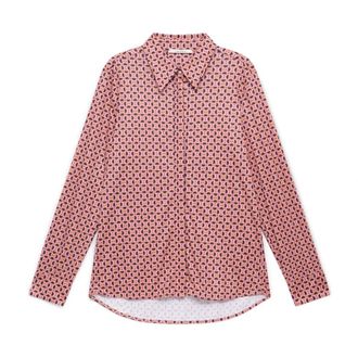 Maliparmi Maliparmi, Dames, Blouses & Shirts, Roze, Maat: 2XL Jersey