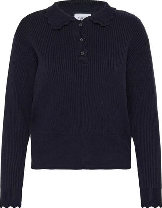 Saint Tropez Gebreide kleding - Dames - Truien - Blauw - Maat: S