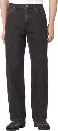 AllSaints Mullen Relaxed Leg Jeans in Overdyed Brown at Nordstrom, Size 34 X 32