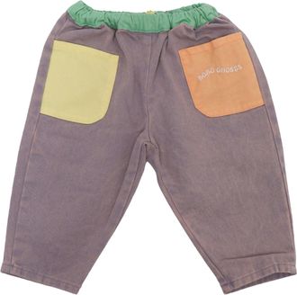 Bobo Choses Bobo sceglie pantaloni in tessuto color block