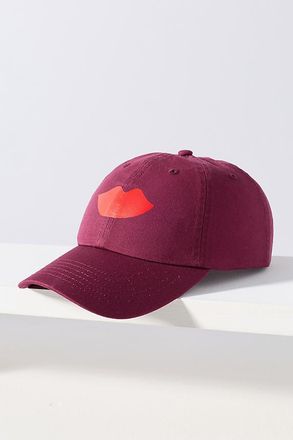 Clare Vivier Lips Baseball Cap