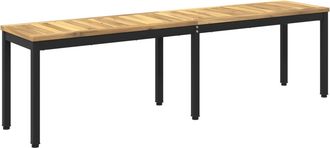 vidaXL Banco De Jard&iacute;n 161 X 35 X 45 Cm Madera De Acacia S&oacute;lida Vidaxl