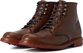 Allen Edmonds Higgins Mill Weatherproof Lace-Up Mens Boots Natural Chromexcel Leather : 11.5 D (M)