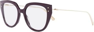 Dior Ladies Black Cat Eye Eyeglass Frames MISSDIOROB4I 6000