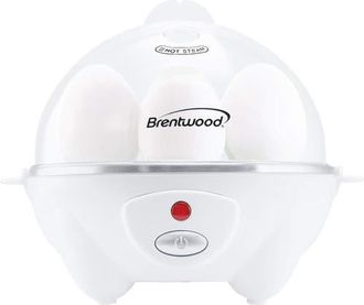 Brentwood 7 Egg Cooker/Steamer in White at Nordstrom