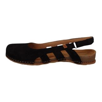 El Naturalista Sandalen - Dames - Schoenen - Zwart - Maat: 40 EU Velours