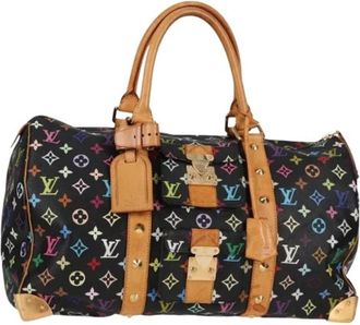 Louis Vuitton Pre-owned Boston Bag - Dames - Vintage Handtas - Veelkleurig - ONE Size - Leer - Vintage
