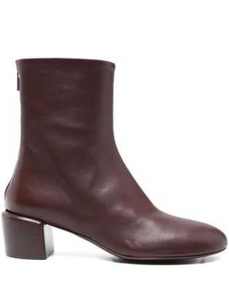 Officine Creative leather ankle boots - Red