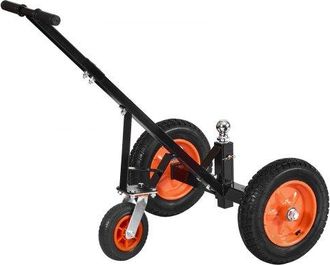 OEM Plataforma Para Remolque, Capacidad De Peso De 454 Kg, Carrito De Acero Al Carbono De Ajustable En Altura De 425 Mm Y 560 Mm, Bola De 50,8 Mm, Neum&aacute;ti