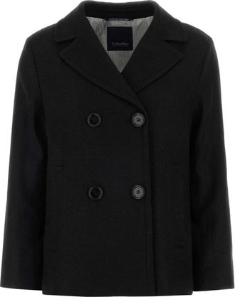 Max Mara Smmarco Blazer - Dames - Blazers - Zwart - M - Jassen