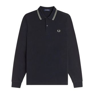 Fred Perry Polo Shirts, male, Blue, Size: XL The Shirt M3636