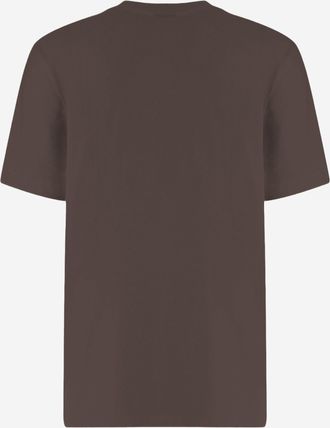 Jacquemus Womens T-Shirt Le Gros Grain Brown Cotton T-Shirts & Jerseys