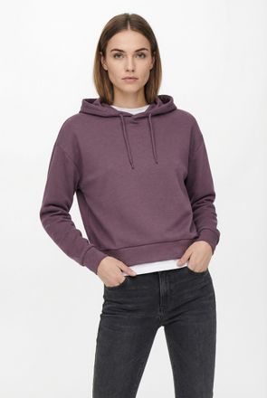 Only Play Kapuzensweatshirt ONLY PLAY ONPLOUNGE LS HOOD SWEAT - NOOS, Damen, Gr. XL, rose braun, Sweatware, Obermaterial: 80% Polyester, 15% Viskose, 5% Elastha