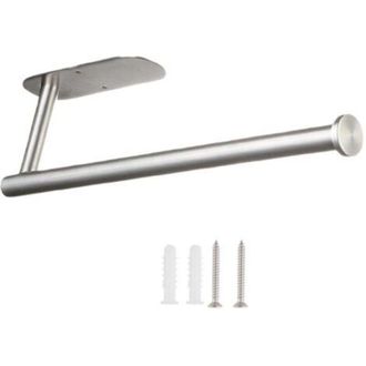 OEM Soporte Para Toallas De Papel, 33,6 Cm, Acero Inoxidable, Plata - Crezuo
