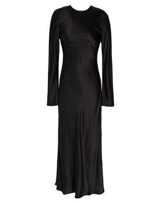 8 by YOOX SILK OPEN-BACK MAXI DRESS