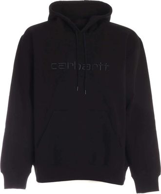 Carhartt Work in Progress Zwarte Hoodie Trui - Heren - Hoodies - Zwart - L - Hoodies & sweatvesten